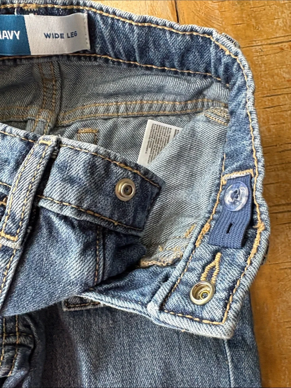 Old Navy Girls Wide Leg Jeans 4t